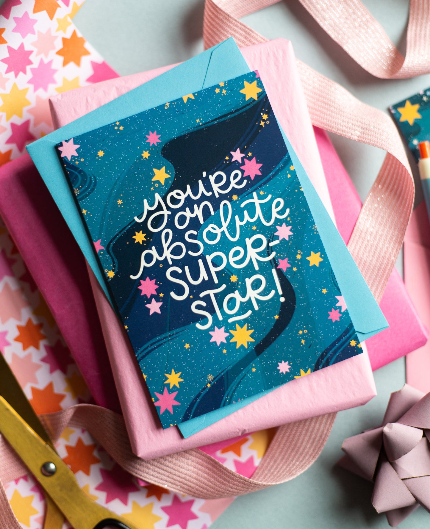 You're An Absolute Superstar Greetings Card