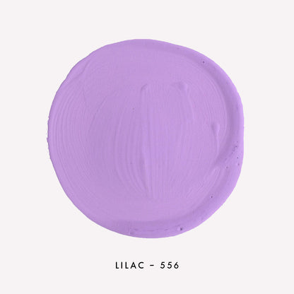 Highly pigmented, matte finish colour swatch of Royal Talent Extra Fine Quality Gouache paint in Lilac (556). 