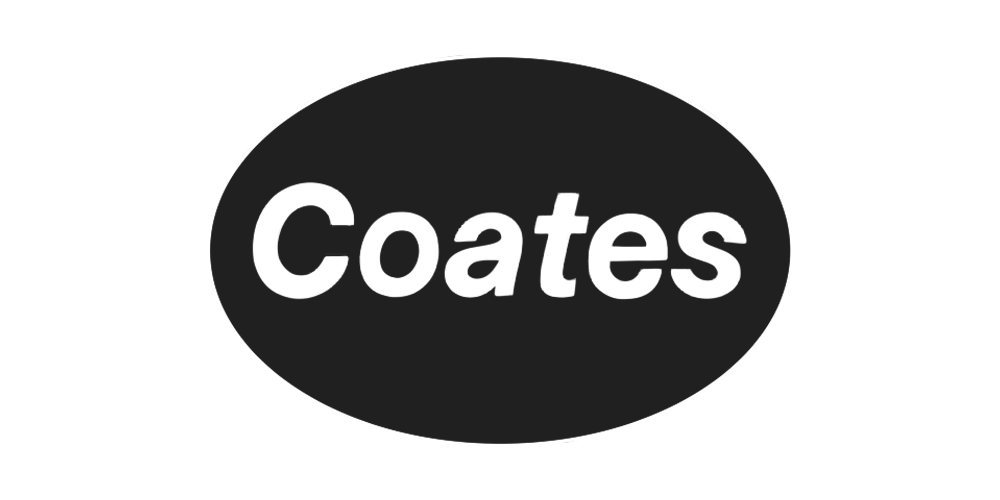 Official logo of willow charcoal manufacturer Coates, stocked at Salt Art Supply.