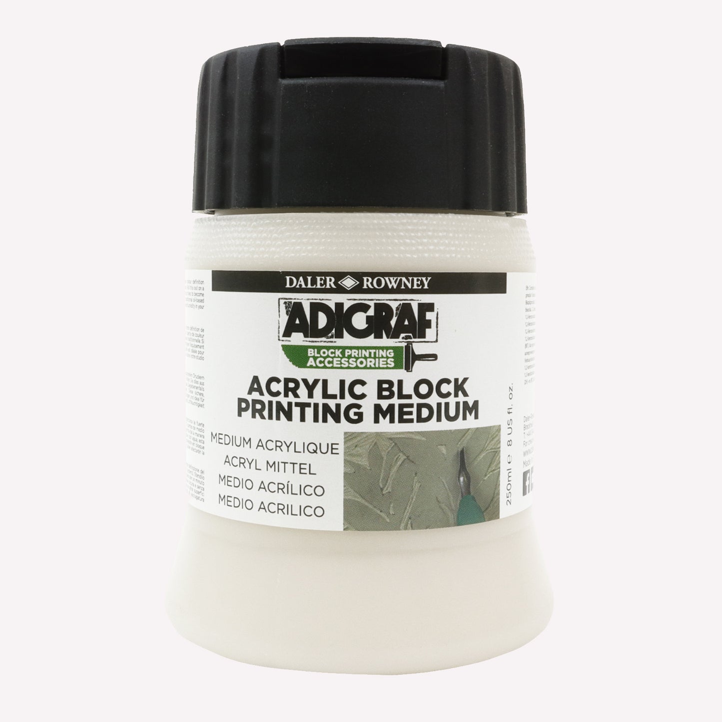 Daler-Rowney Adigraf Acrylic Block Printing Medium 225ml