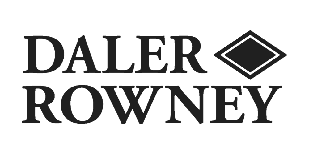 Official logo of artists' material manufacturer Daler-Rowney, stocked at Salt Art Supply.