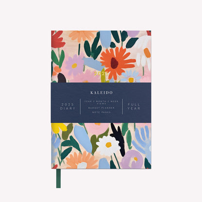 2025 Gouache Floral A6 Diary