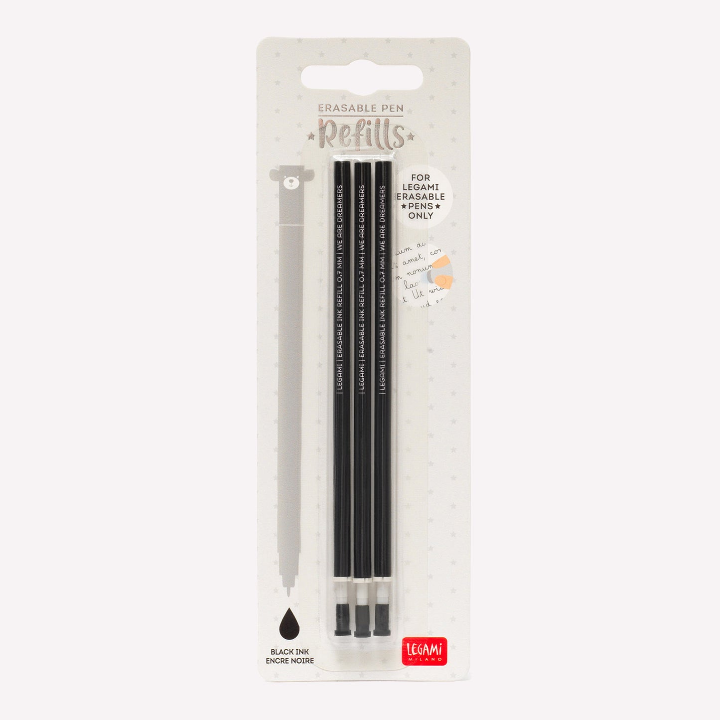 Legami Erasable Pen Refill Pack