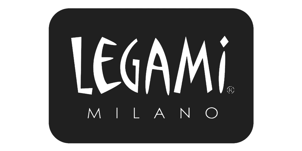 Official logo of stationery supplier Legami, stocked at Salt Art Supply.