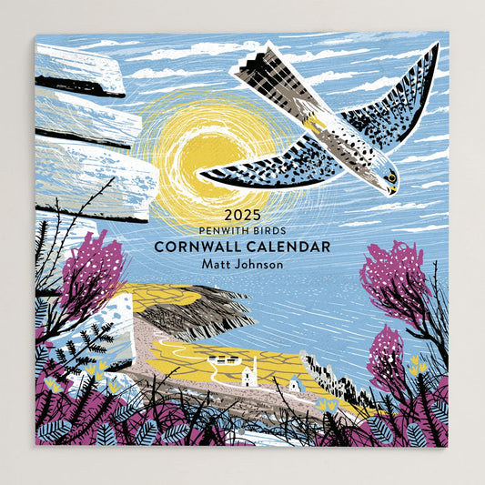 Matt Johnson 2025 Cornwall Penwith Birds Calendar