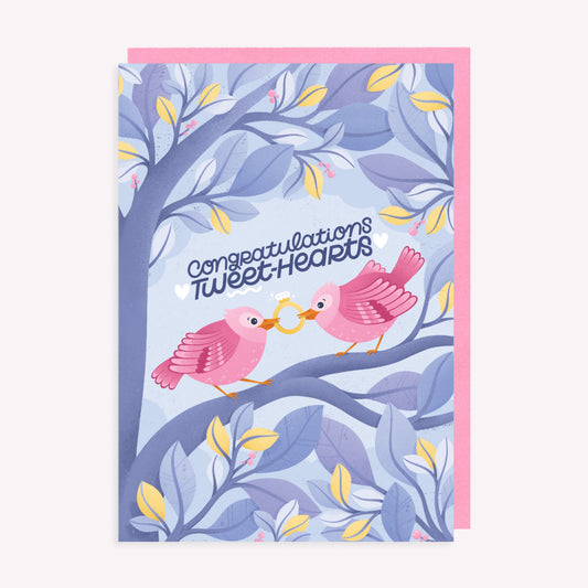 Congratulations Tweet-Hearts Greetings Card