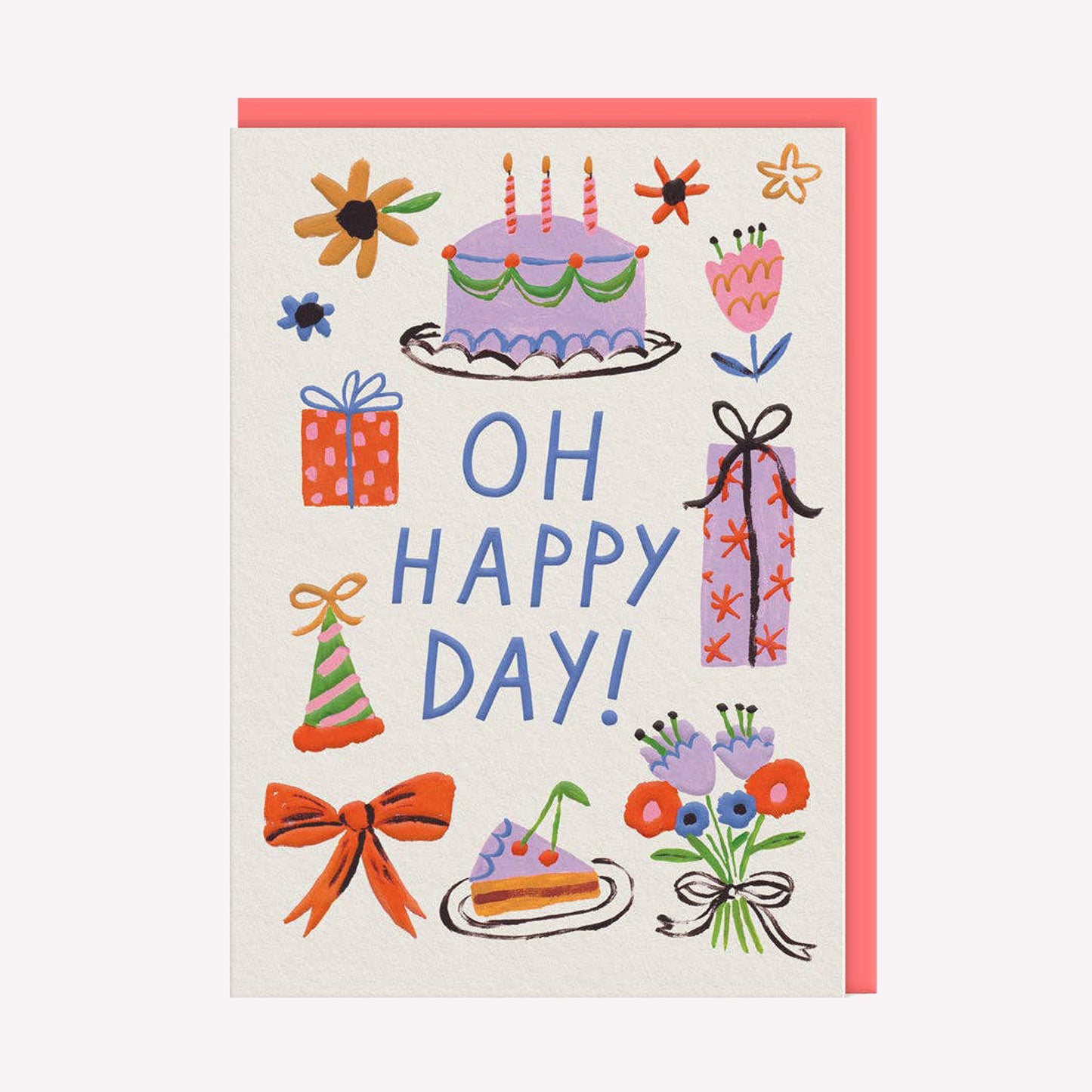 Oh Happy Day Birthday Greetings Card