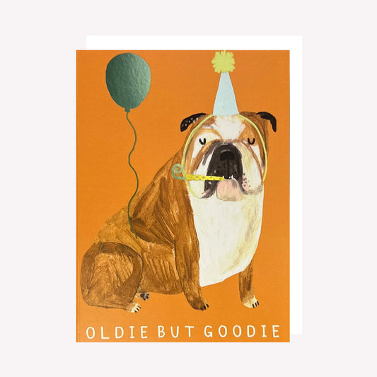 Oldie But Goodie Dog Birthday Greetings Card