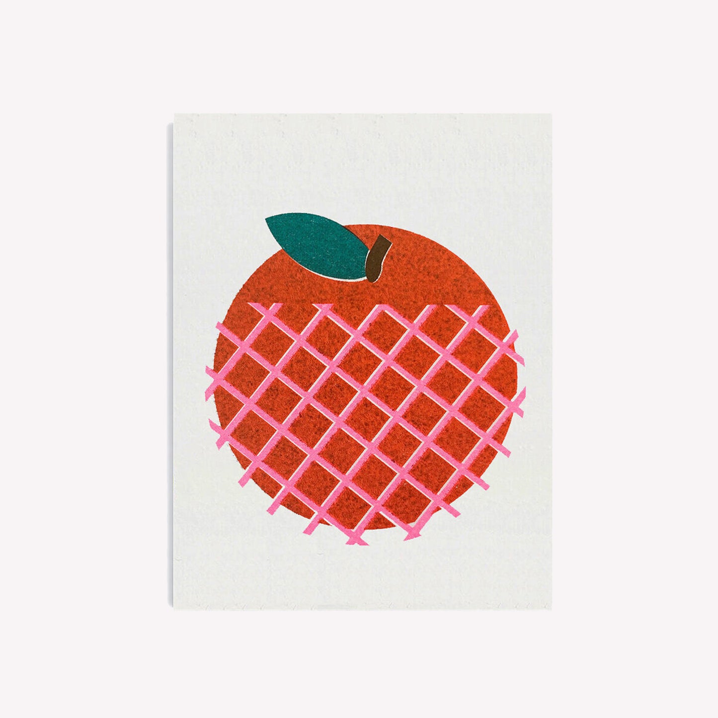 Fuji Apple Mini Greetings Card